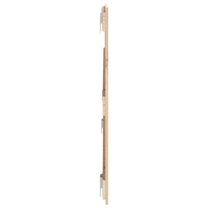 sengegavl 127,5x3x60 cm massivt fyrretræ