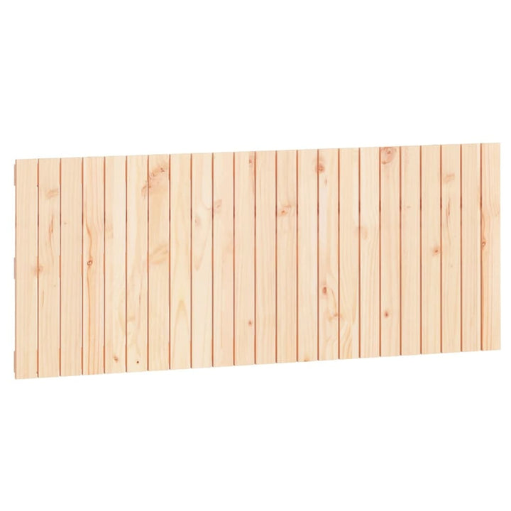 sengegavl 147x3x60 cm massivt fyrretræ