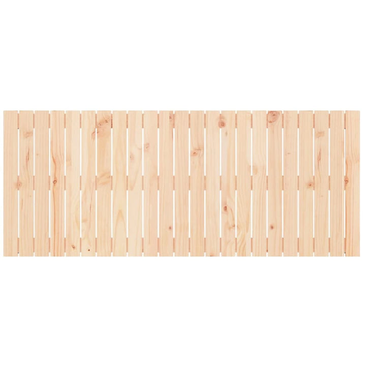 sengegavl 147x3x60 cm massivt fyrretræ