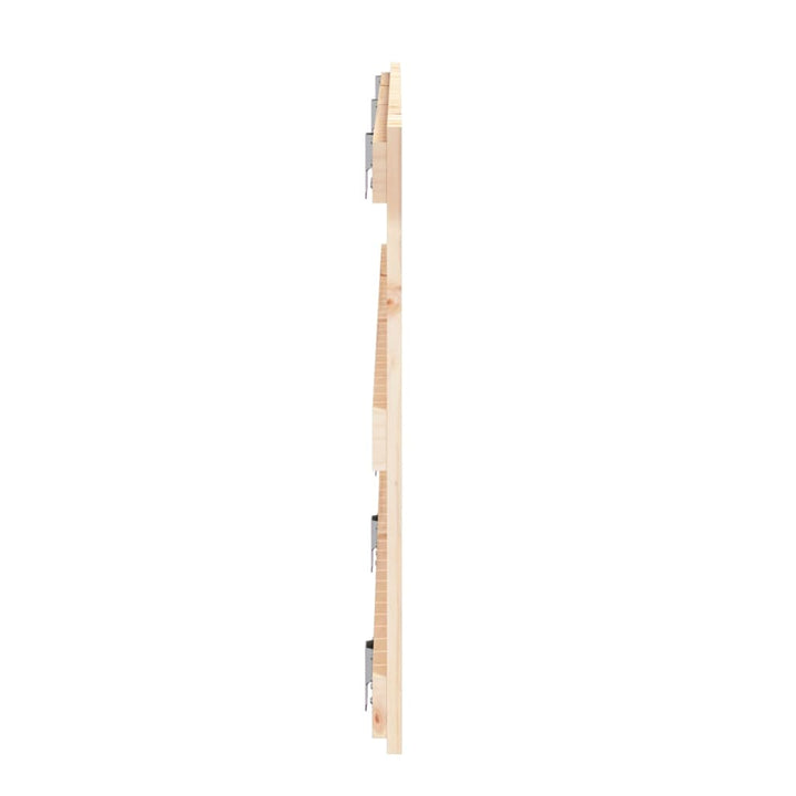 sengegavl 185x3x60 cm massivt fyrretræ