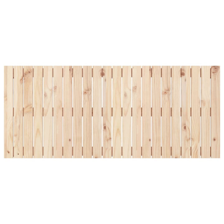 sengegavl 140x3x60 cm massivt fyrretræ
