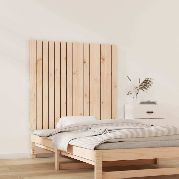 sengegavl 95,5x3x90 cm massivt fyrretræ
