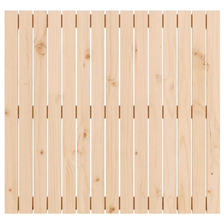 sengegavl 95,5x3x90 cm massivt fyrretræ