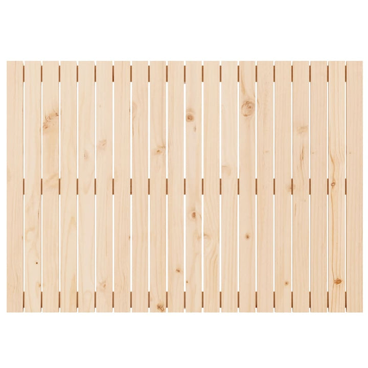 sengegavl 127,5x3x90 cm massivt fyrretræ