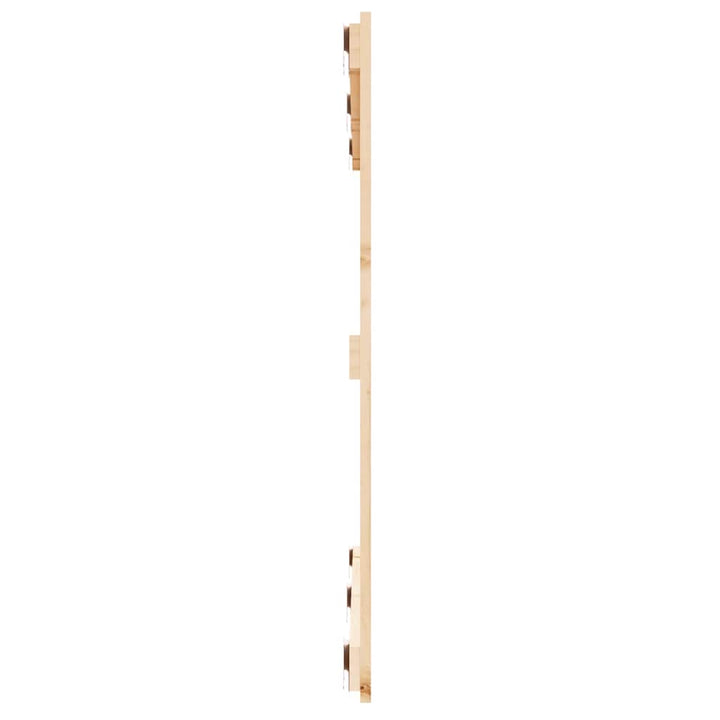 sengegavl 127,5x3x90 cm massivt fyrretræ