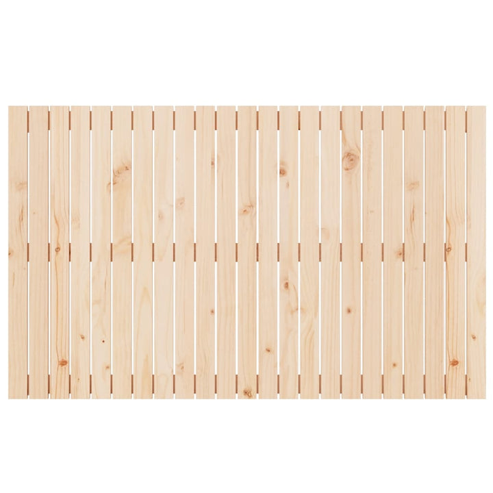 sengegavl 147x3x90 cm massivt fyrretræ