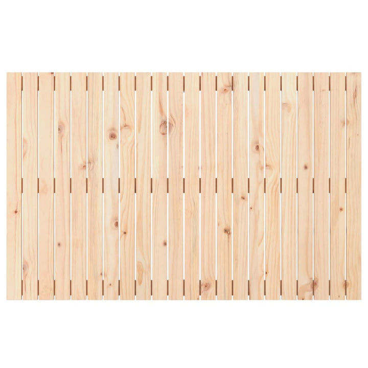 sengegavl 140x3x90 cm massivt fyrretræ