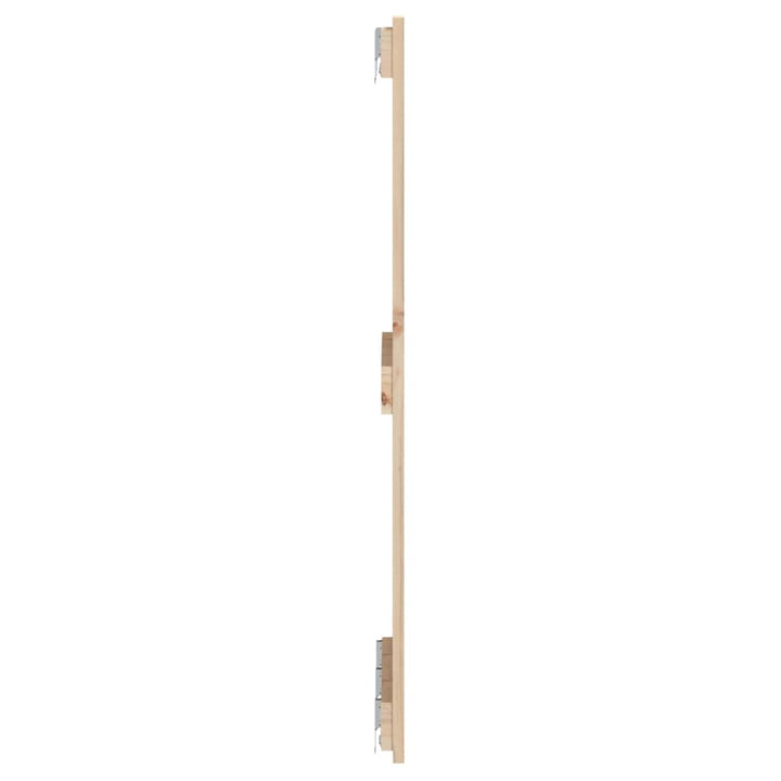 sengegavl 140x3x90 cm massivt fyrretræ