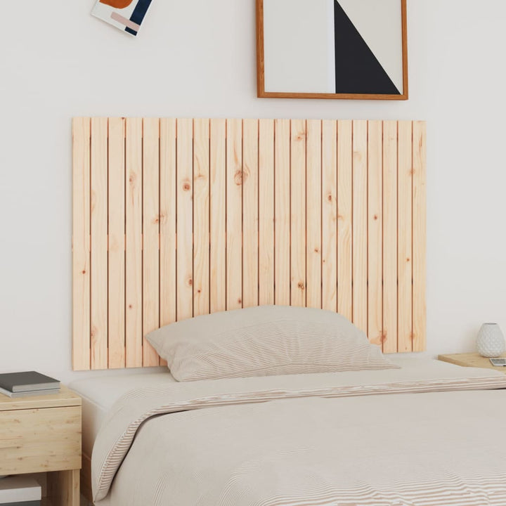 sengegavl 140x3x90 cm massivt fyrretræ