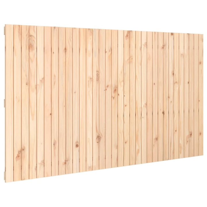 sengegavl 204x3x110 cm massivt fyrretræ