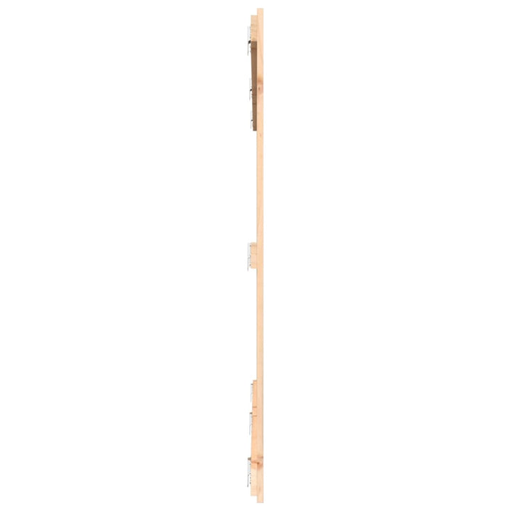sengegavl 204x3x110 cm massivt fyrretræ