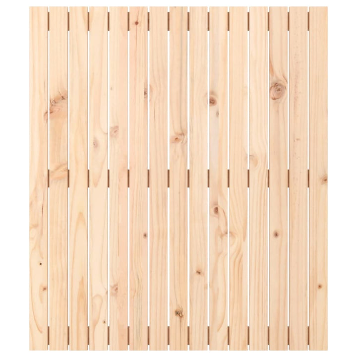 sengegavl 95,5x3x110 cm massivt fyrretræ