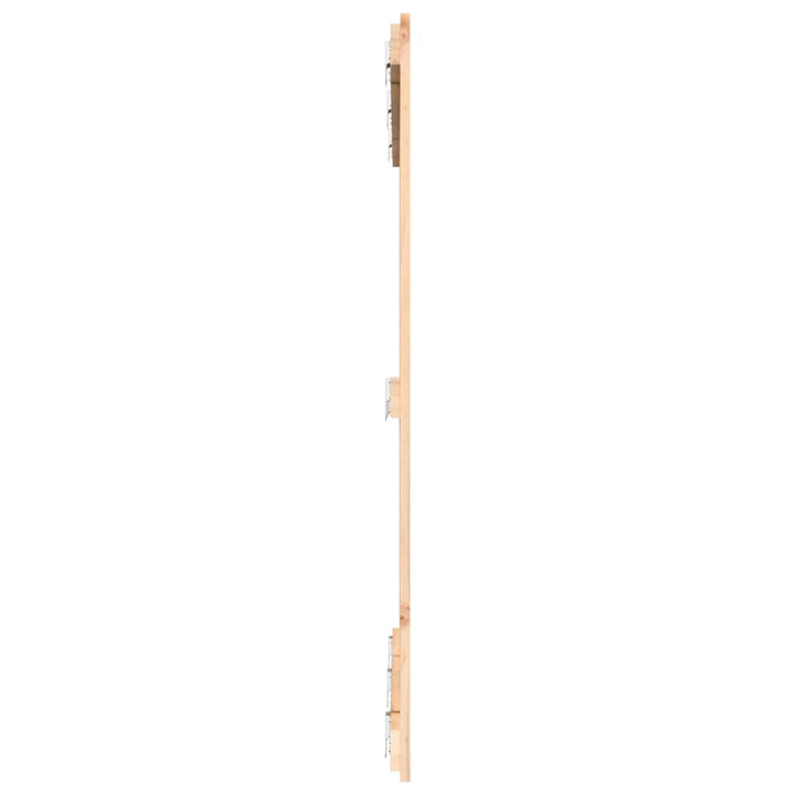sengegavl 127,5x3x110 cm massivt fyrretræ