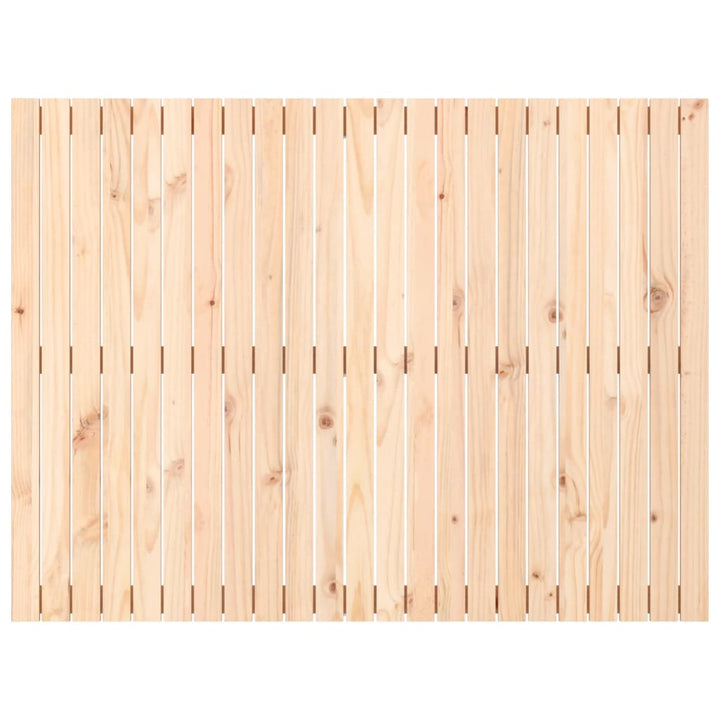 sengegavl 146,5x3x110 cm massivt fyrretræ