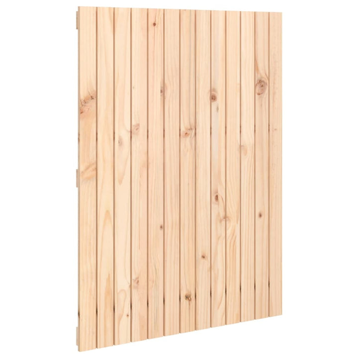sengegavl 82,5x3x110 cm massivt fyrretræ