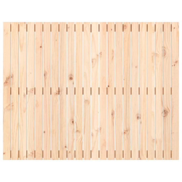 sengegavl 140x3x110 cm massivt fyrretræ