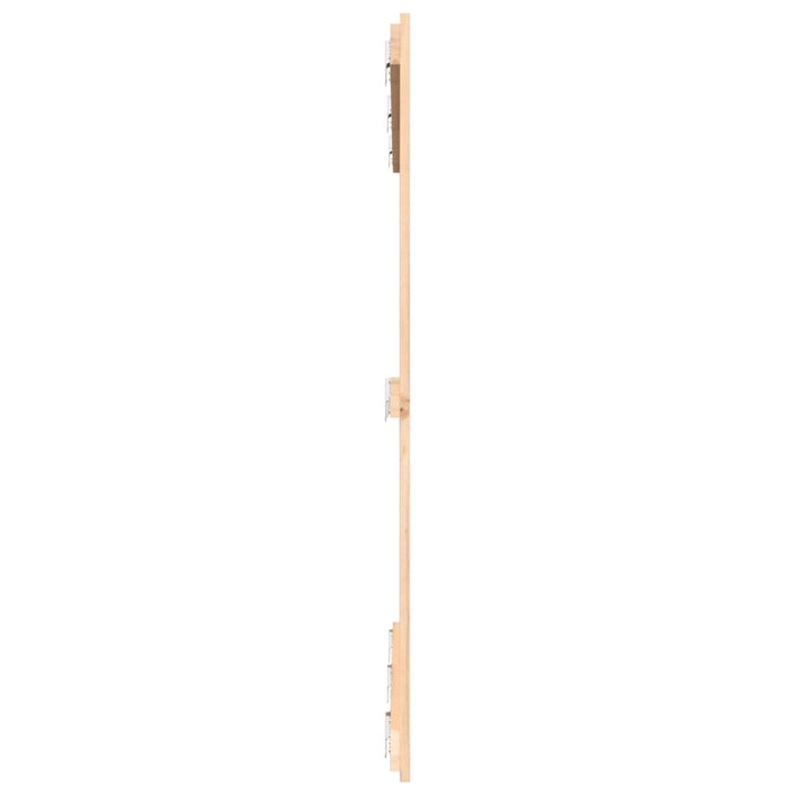 sengegavl 140x3x110 cm massivt fyrretræ