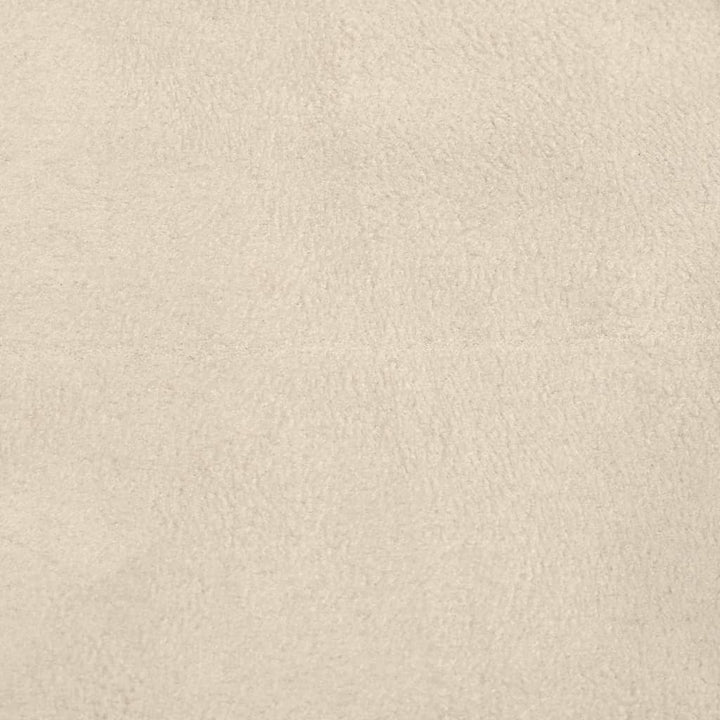 ammestol med skammel stof cremehvid