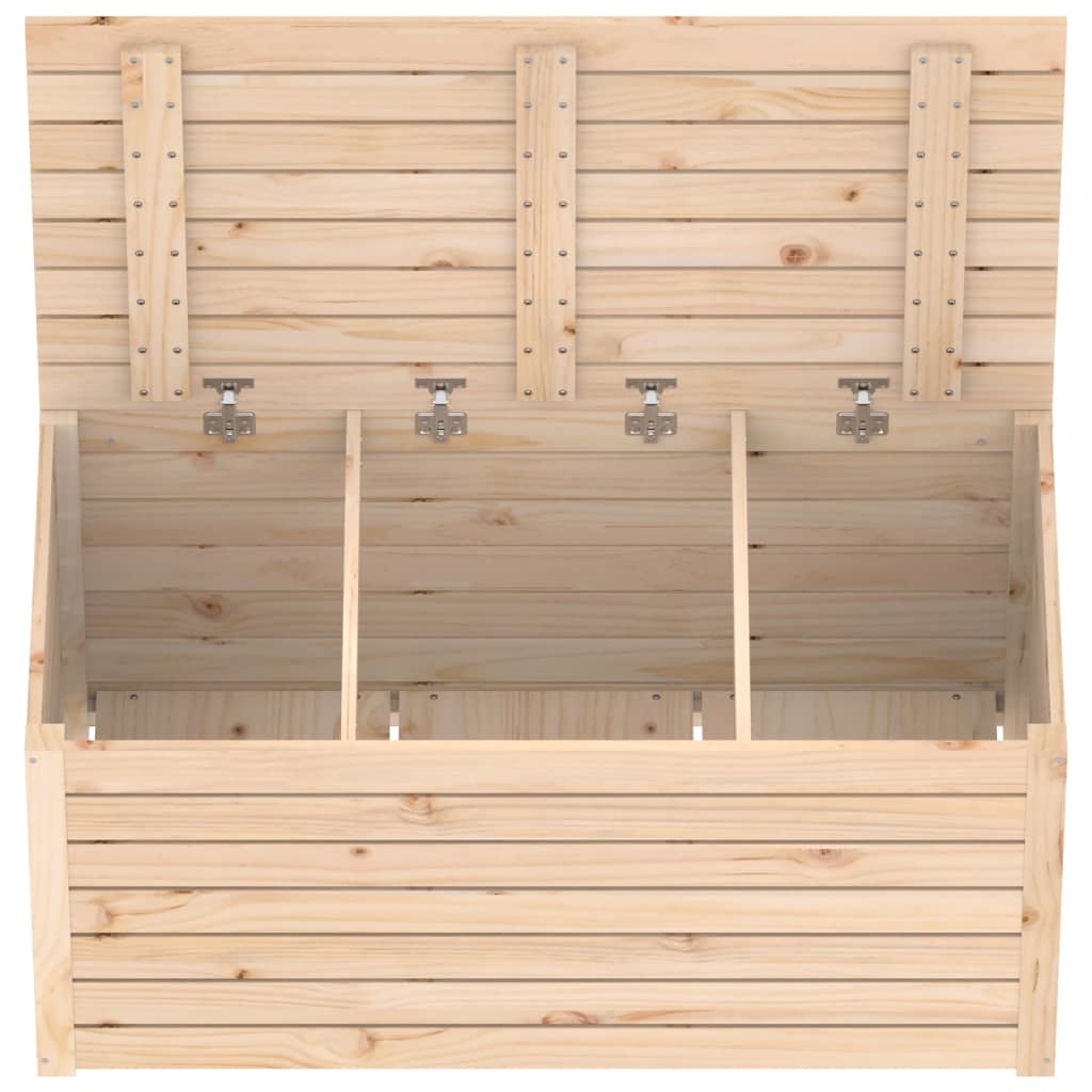 havekasse 101x50,5x46,5 cm massivt fyrretræ