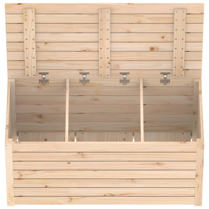 havekasse 101x50,5x46,5 cm massivt fyrretræ