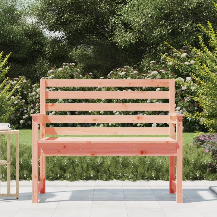 havebænk 109x48x91,5 cm massivt douglasgran