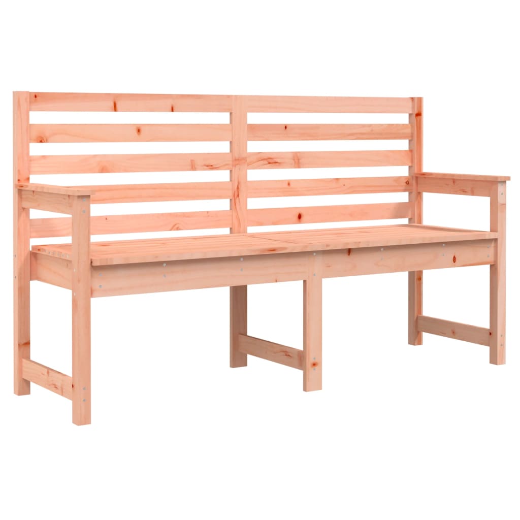 havebænk 159,5x48x91,5 cm massivt douglasgran