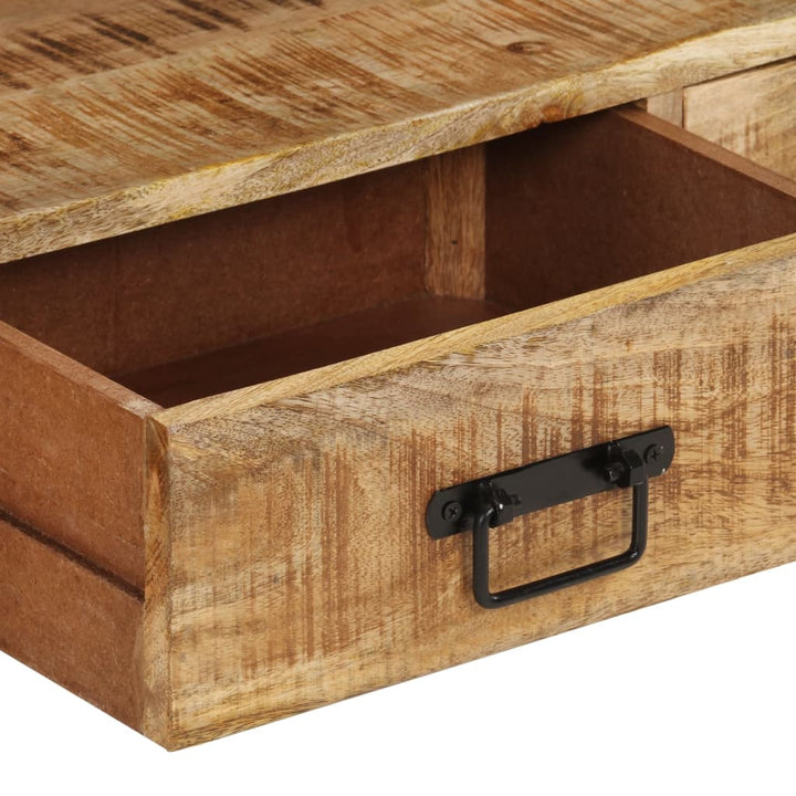 tv-bord 120x30x45 cm massivt mangotræ