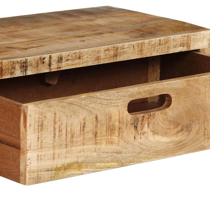 TV-bord (118-200) x 30 x 40 cm massivt træ mango