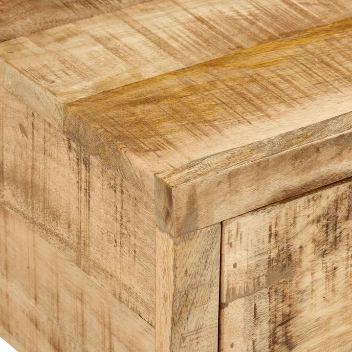 TV-bord (118-200) x 30 x 40 cm massivt træ mango