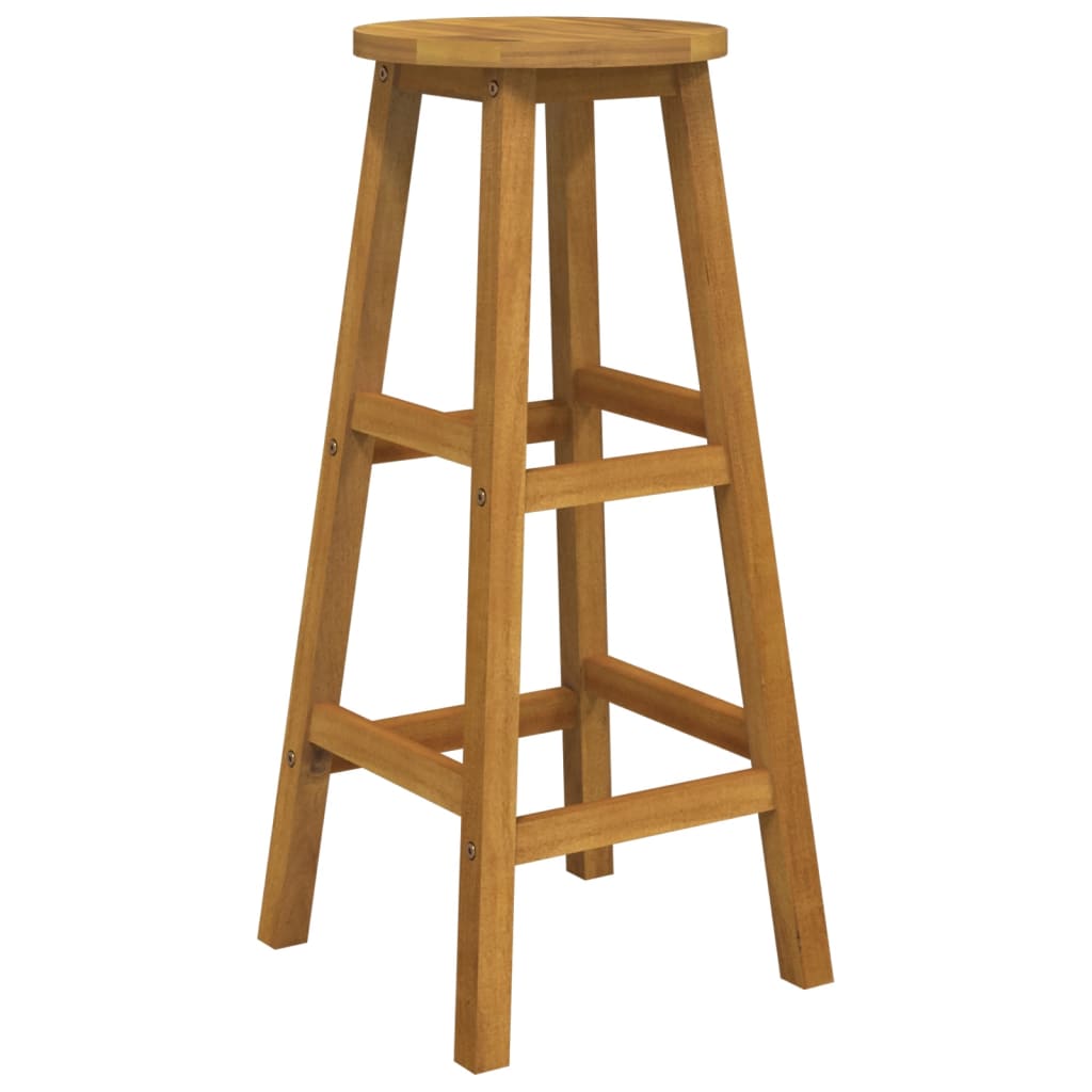 barsæt 3 dele massivt akacietræ