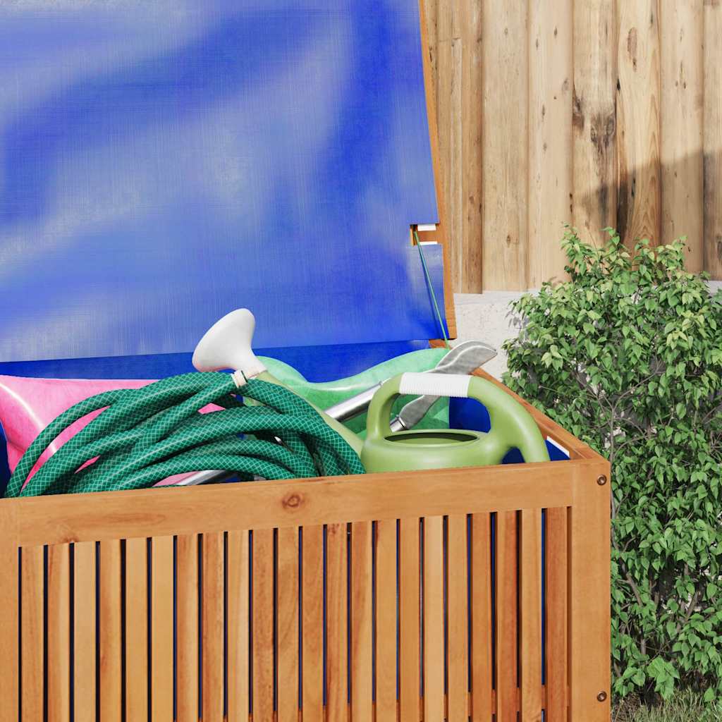 opbevaringsboks til haven 75x75x58 cm massivt akacietræ