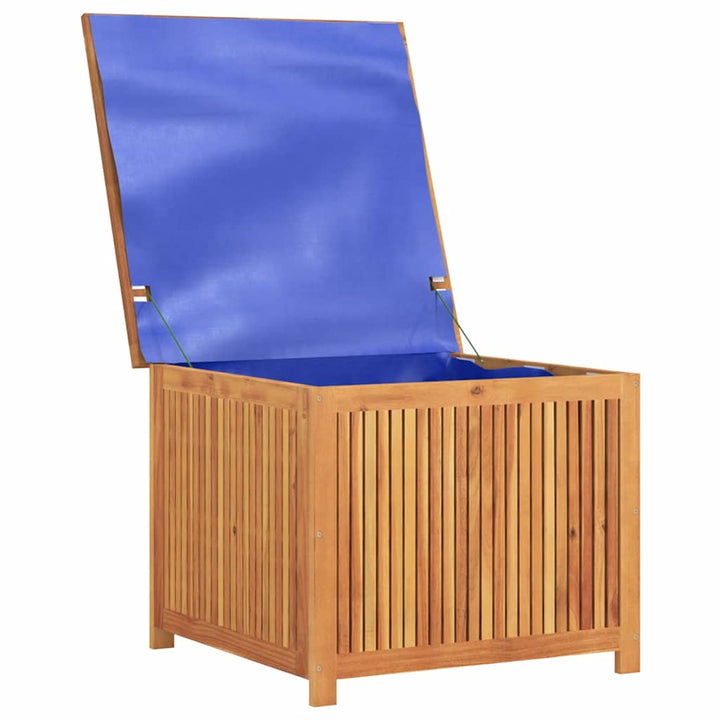 opbevaringsboks til haven 75x75x58 cm massivt akacietræ