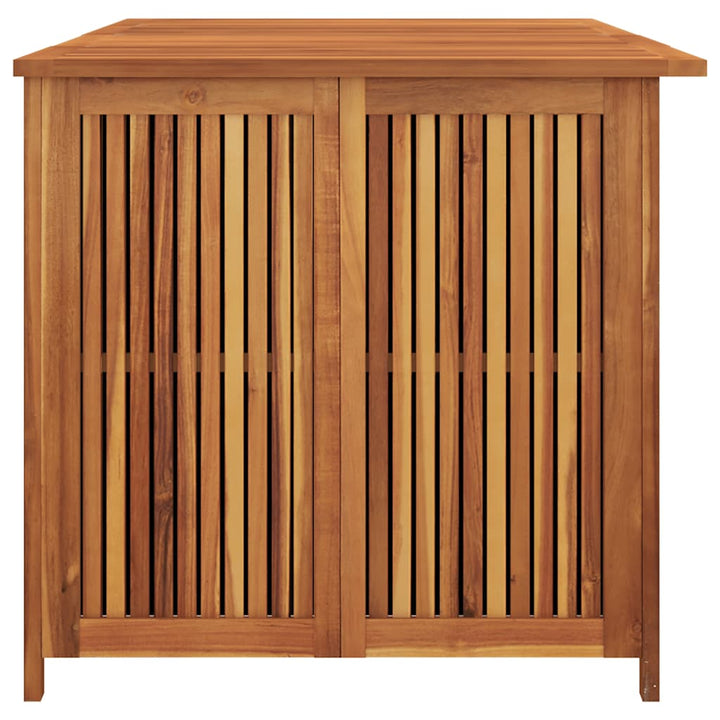opbevaringsboks til haven 200x80x75 cm massivt træ