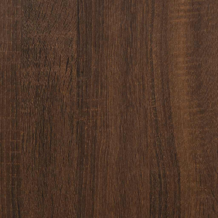 skænk 60x35x70 cm konstrueret træ brun egetræsfarve
