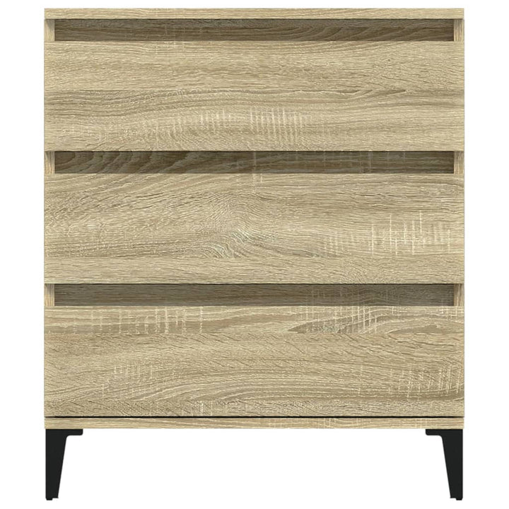 skænk 60x35x70 cm konstrueret træ sonoma-eg
