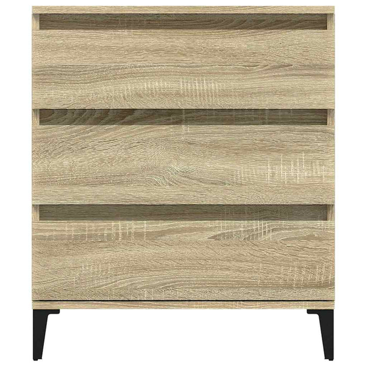 skænk 60x35x70 cm konstrueret træ sonoma-eg