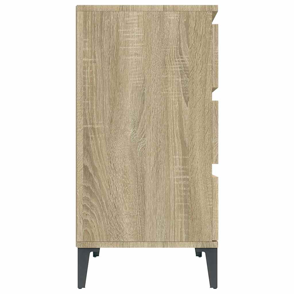 skænk 60x35x70 cm konstrueret træ sonoma-eg