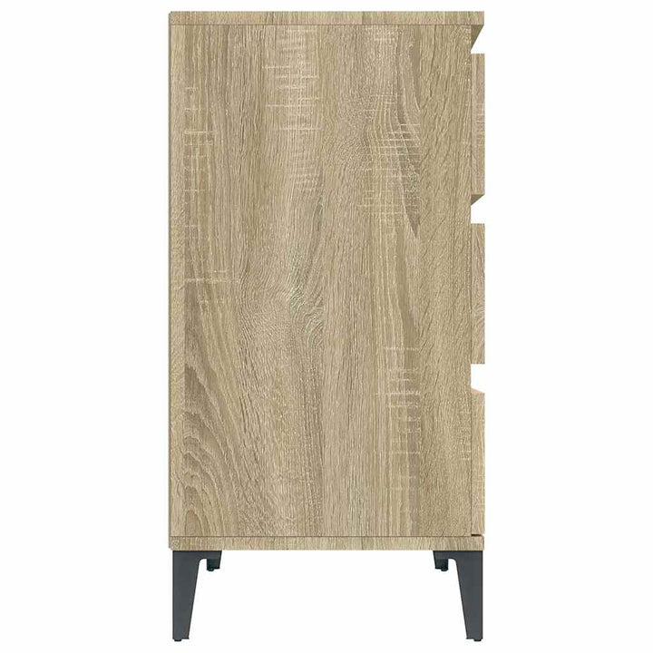 skænk 60x35x70 cm konstrueret træ sonoma-eg