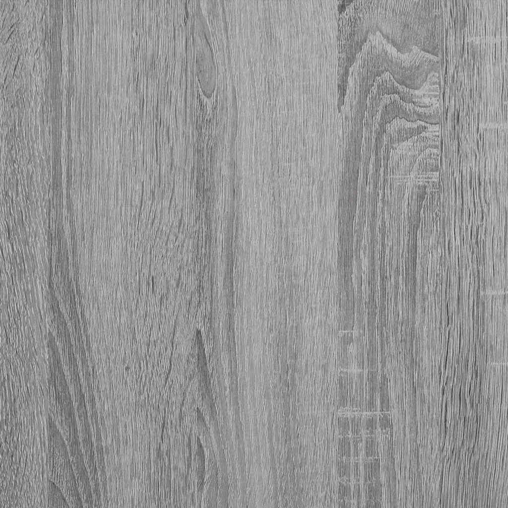 skænk 60x35x70 cm konstrueret træ grå sonoma-eg