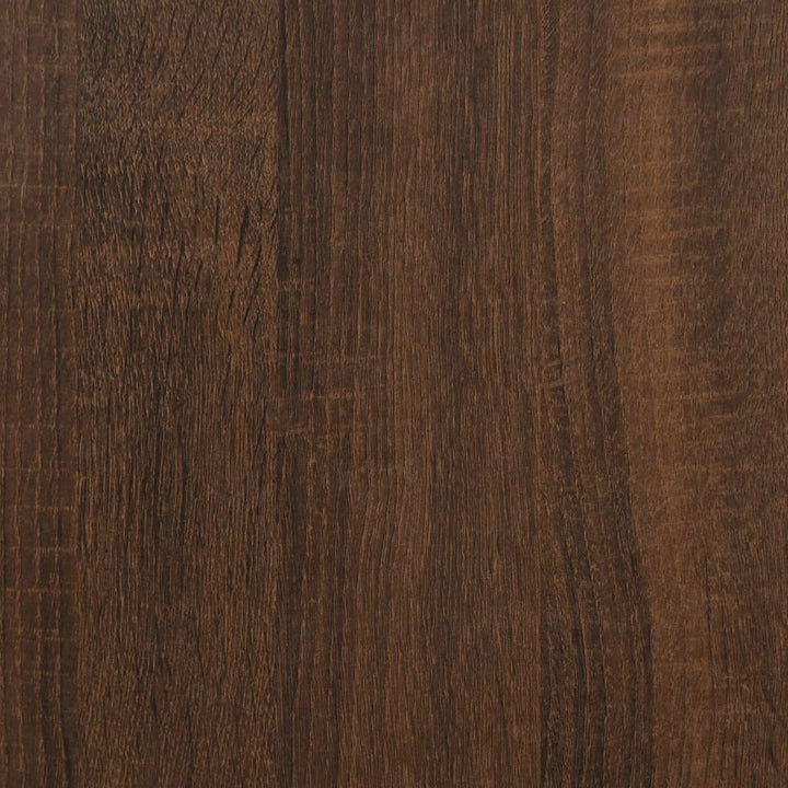 hængeskab "Lyon" brun eg 39,5x31x60 cm konstrueret træ
