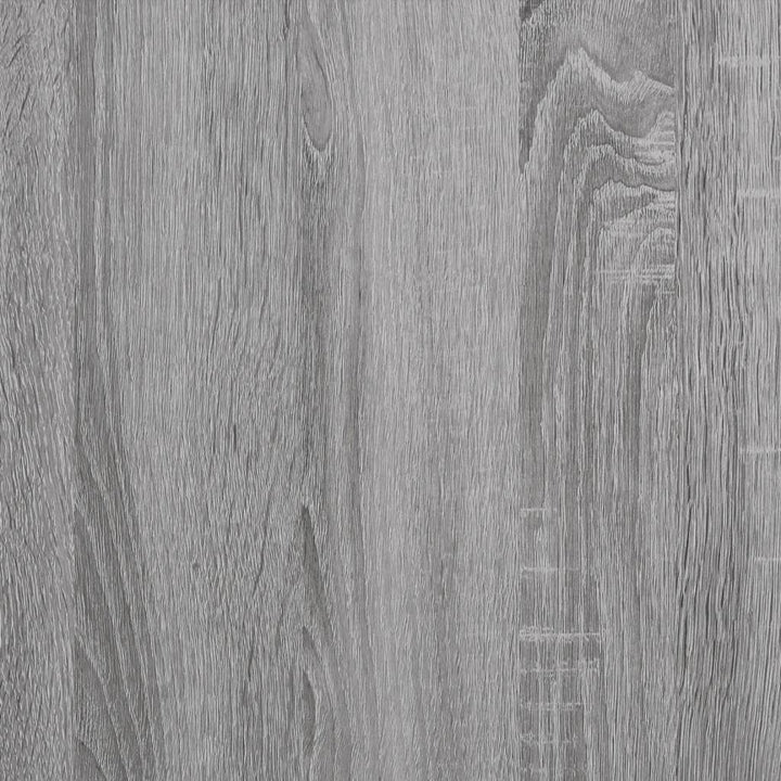 væghylde 102x30x29 cm konstrueret træ grå sonoma-eg