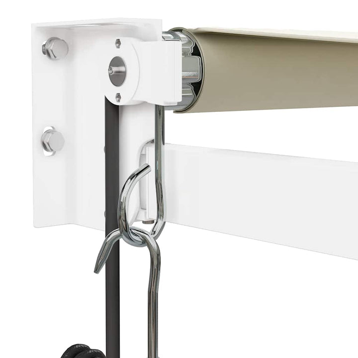 foldemarkise 3x2,5 m automatisk betjening cremefarvet