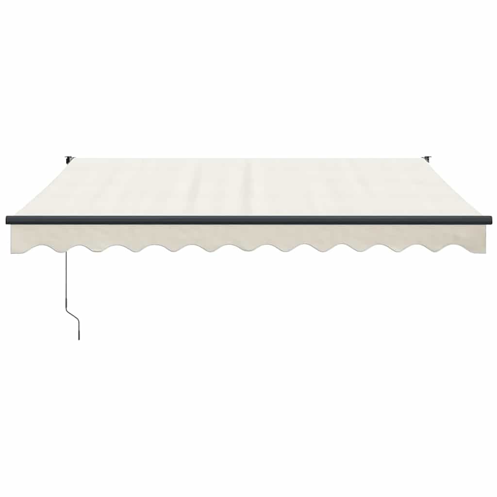 foldemarkise 3x2,5 m automatisk betjening cremefarvet