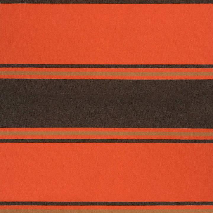 foldemarkise 3x2,5 m automatisk betjening orange og brun