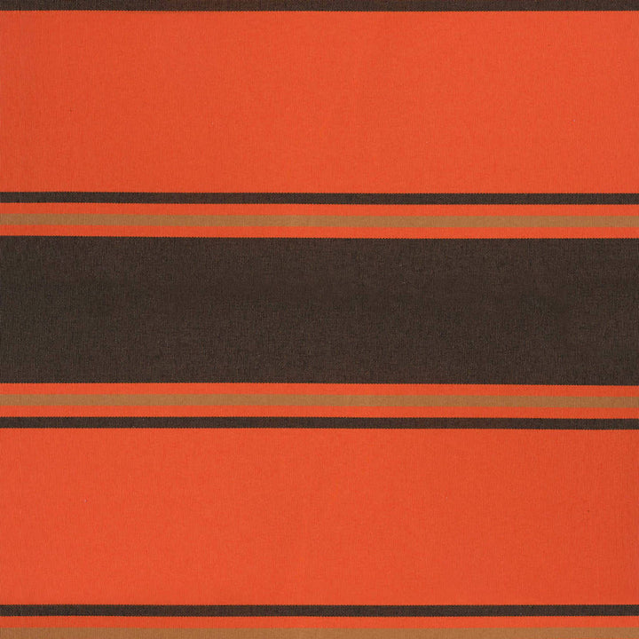 foldemarkise 3,5x2,5 m stof og aluminium orange og brun