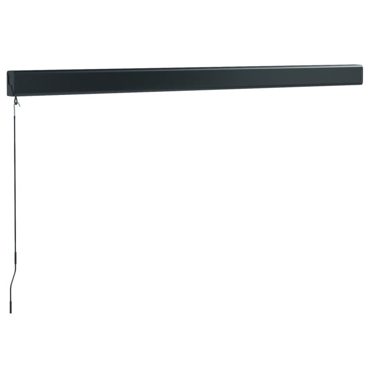 foldemarkise manuel betjening 3,5x2,5 m stof aluminium creme