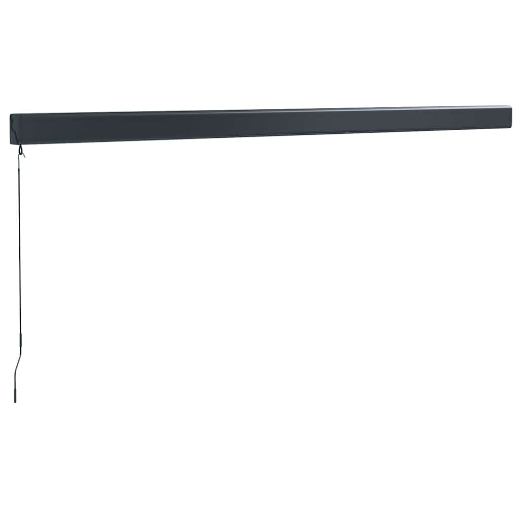 foldemarkise manuel betjening 4,5x3 m stof aluminium creme