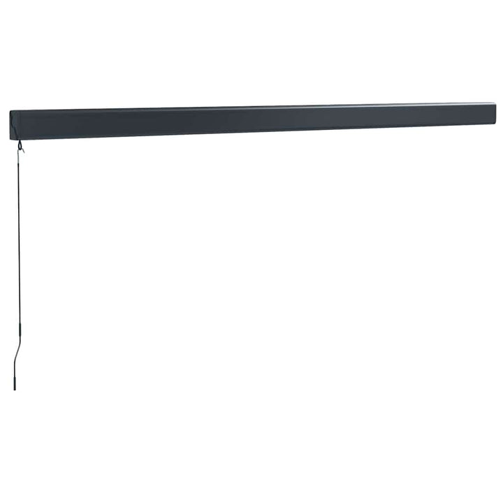 foldemarkise manuel betjening 4,5x3 m stof aluminium creme