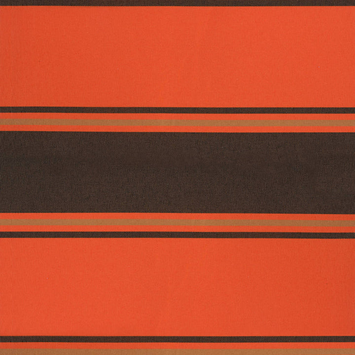 foldemarkise 3,5x2,5 m stof og aluminium orange og brun
