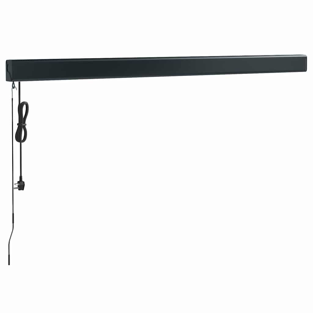 foldemarkise 3,5x2,5 m stof og aluminium cremefarvet